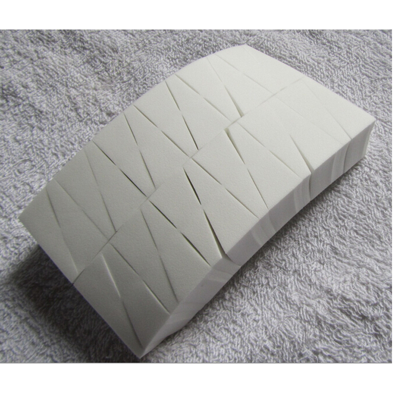 48 Pcs/Block Wedge Cream Makeup Sponge Beauty Cosmetic Puff Blending Paint Sponge Powder Puff Hydrophilic