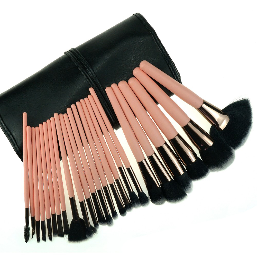 24Pcs Product Label Brushes Pro Makeup Brush Set