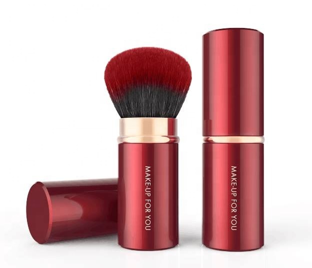 High Quality Cosmetic Kabuki Brush  Private Label Powder Brush with Synthetic Hair