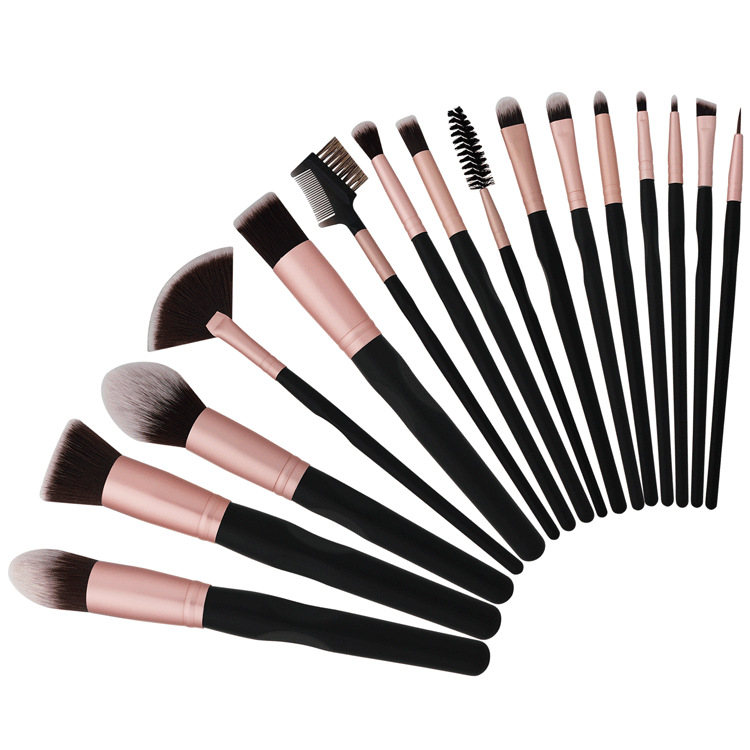 kabuki calligraphy morphe cosmetics set professional private label 16PCS cosmetic makeup brushes