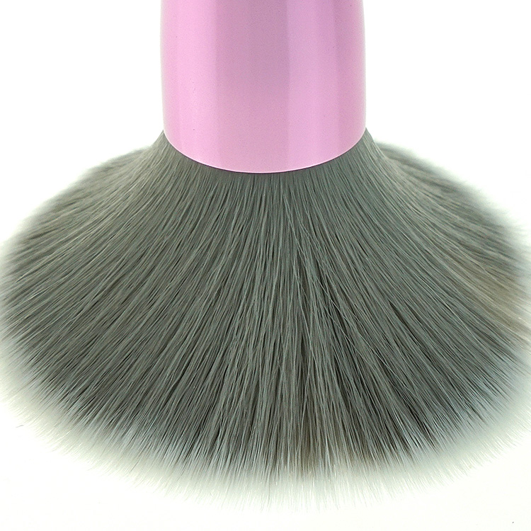 Custom Logo 10pcs Pink Glitter Star Marble Style Cosmetic Brush Set with Pouch