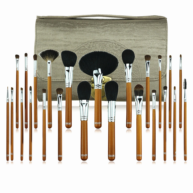 Factory Sell Cruelty-free Makeup Brushes with Custom Logo 24PCS Cosmetic Brushes for Makeup