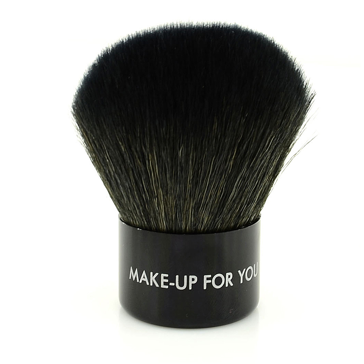 Wholesale Mushroom Soft Synthetic Metal Base Powder Makeup Kabuki Brush