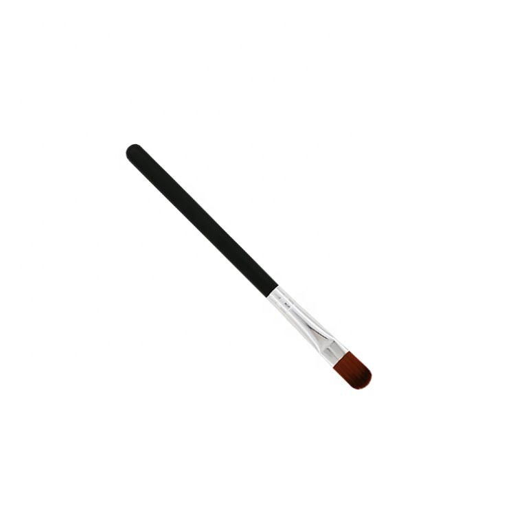 Small Single Makeup Brush Private Label Nylon Hair Flat Concealer Brush
