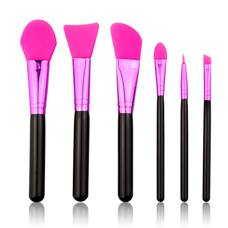 silicone brush face mask 6pcs face mask making tool