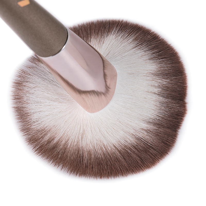 Professional Wood Handle Beauty Makeup Brush Vegan Single Large Face Powder Brush