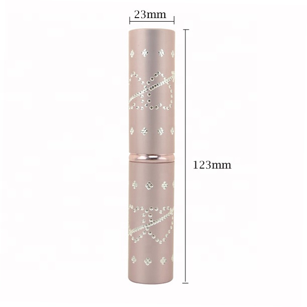 Mini Aluminium Ferrule Kabuki Brush Retractable Powder Brush With Cap Protecting
