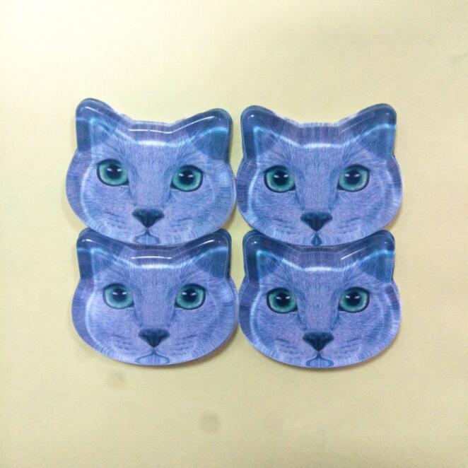 Vivid Cat Head Design Silicone Powder Puff Makeup Cosmetic Silicone Sponge