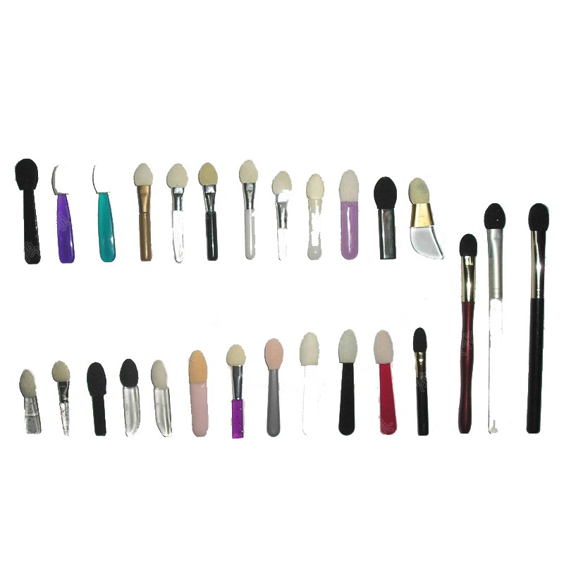 Hot Various Double Head Custom Latex Flat rod beauty tool eye shadow stick