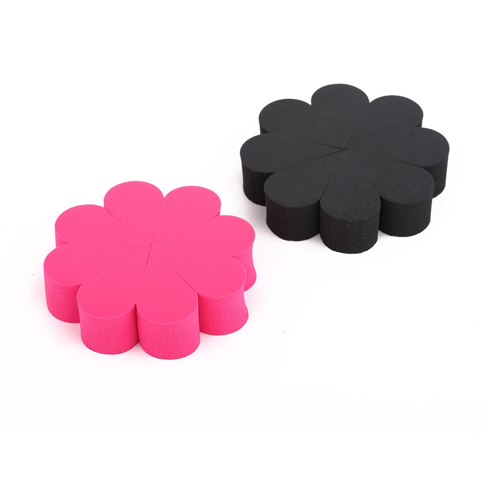 8pcs Make Up Sponge For Face Facial Sponge Powder Puff Set Flawless Beauty Maquillage Blender Women's Cosmetic Triangle Sponge