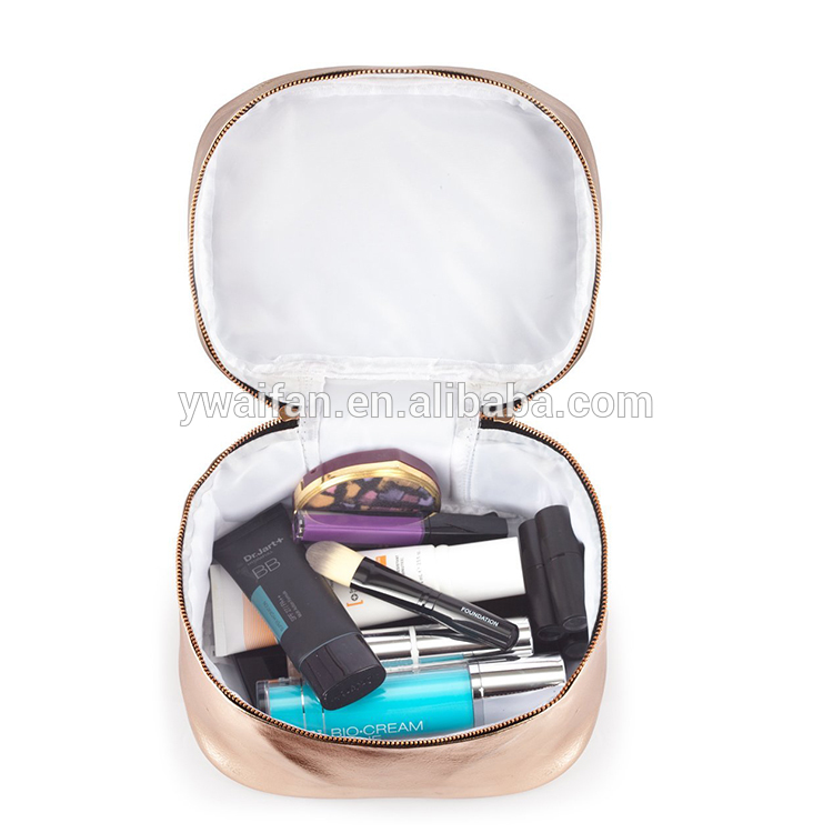 PU Leather Travel Toiletry Dopp Kit Wash Bag Case for Men Women
