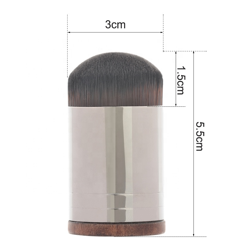 Synthetic Small Mini Kabuki Foundation Brush Oval Head Foundation Brush