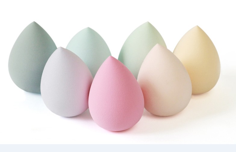 Cosmetic Powder Puff,Water droplets shape  Make up Foundation Sponge Blender