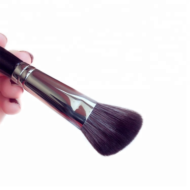 Cosmetics makeup angular blush brush with nylon hair