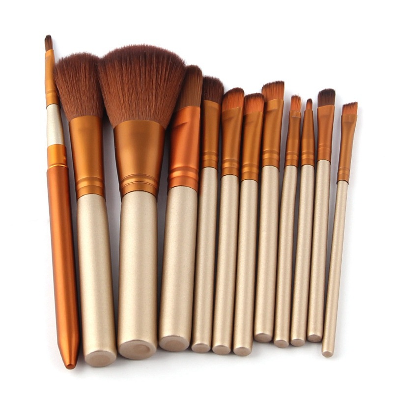 wholesale 12PCS/SET private label professional custom makeup brushes