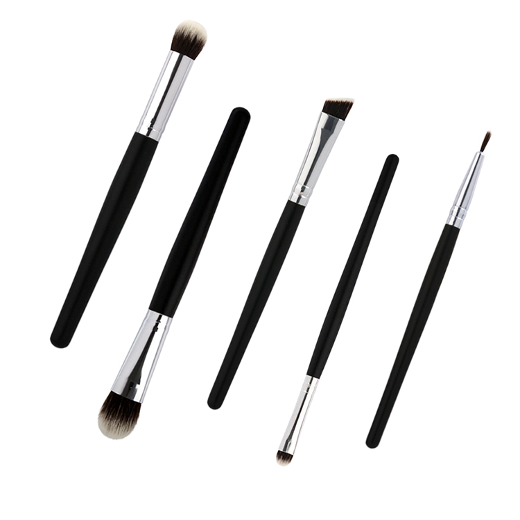 Professional Eye Makeup Brush Set 5pcs Eyeshadow Eyeliner Eyebrow Brush