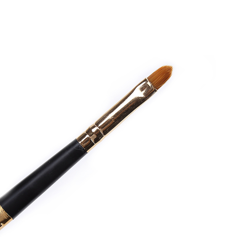 retractable metal lip brushes makeup brush with cover vegan lip brush