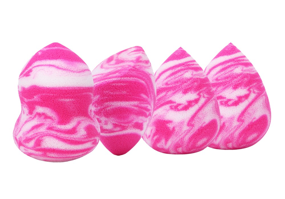 Raindrop soft latex free makeup sponge blender skin care beauty multicolor makeup sponge set