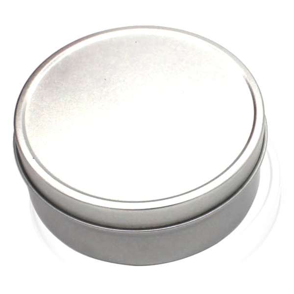 Round brand new Cellulose Sponge with round tin box