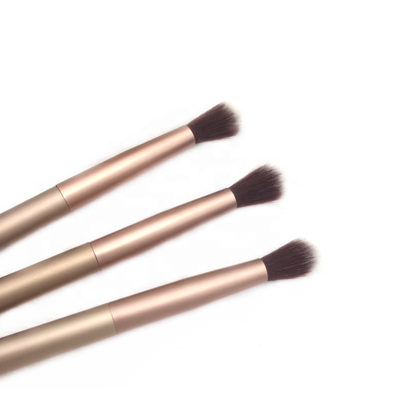 Double Sided Champagne 2 in 1 Eye shadow Blending Brush