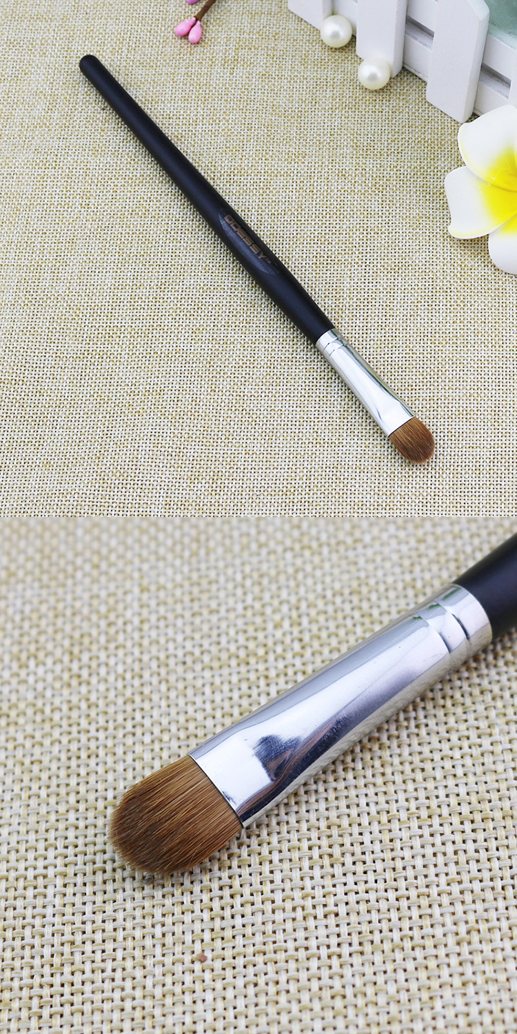 Big Single Natural Animal Hair Eye Shadow Makeup Brush Factory Custom High Quality
