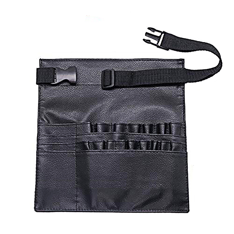 22 Pockets Makeup Brush Belt Professional Cosmetic Makeup Brush Bag with Belt Strap Makeup Apron