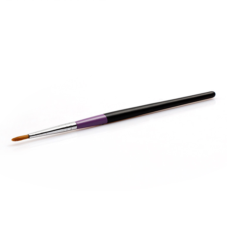 Soft ultra fine cosmetic eyeliner brush applicator