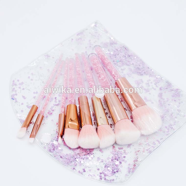 5 pcs Glitter Makeup Brush Brush Set Private Label