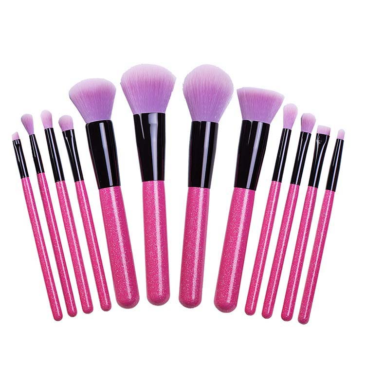 2019 trending products bling glitter makeup cosmetic brush sets makeup