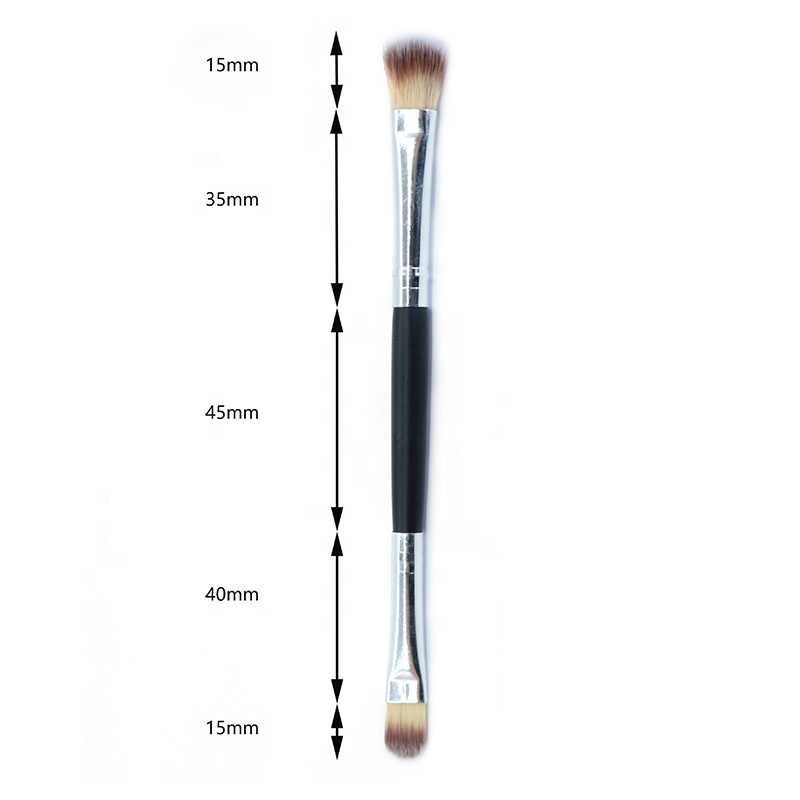 Eye Blending Makeup Brush Double Sided Synthetic Eyeshadow Brush