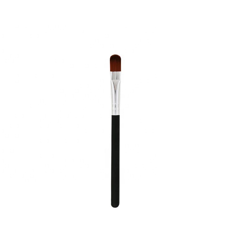 Small Single Makeup Brush Private Label Nylon Hair Flat Concealer Brush