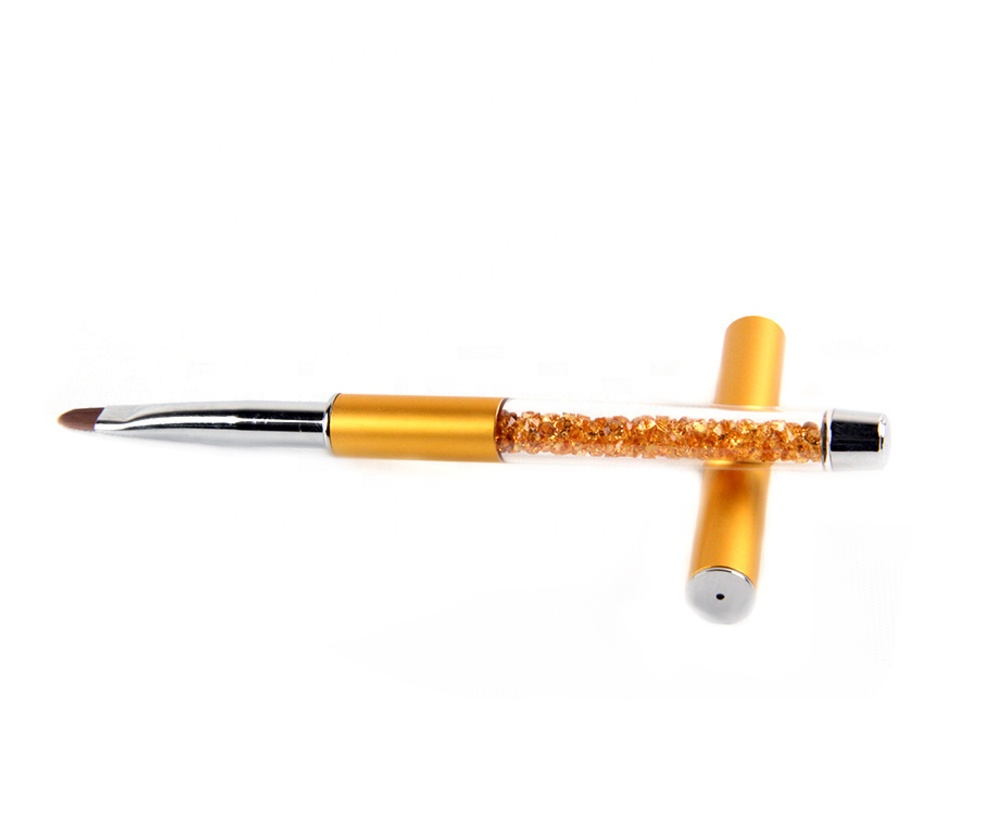 Magnetic Nail Polish Brush Personalized Kolinsky Plastic Gel Paint Nail brush