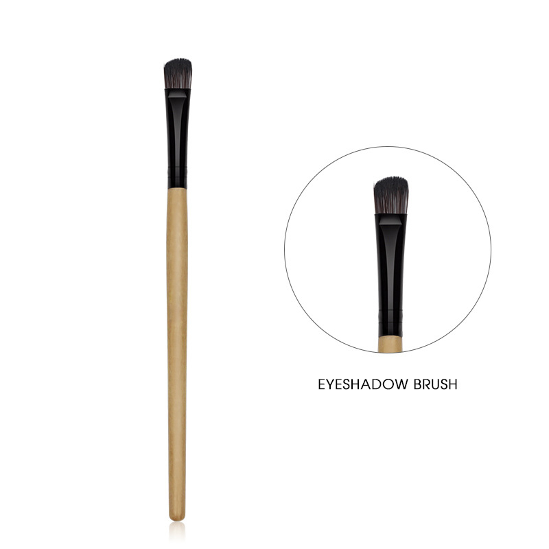 Eco Bamboo Makeup Brush Vegan Hair Eye brush For Eyeshadow