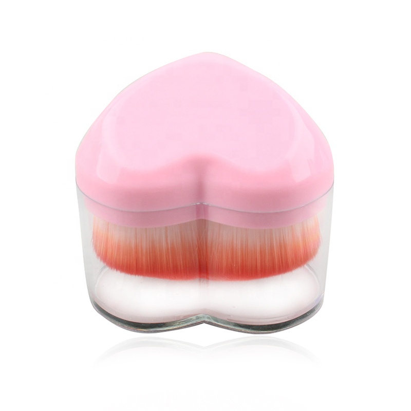 Heart Shape Brush Makeup Foundation Brush Cosmetic Kabuki Brush