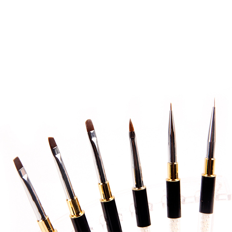 professional nail brush set kolinsky nail brush disposable nail art brush