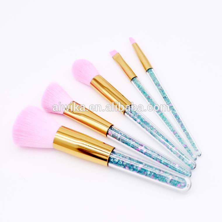 Private Label Glitter Makeup Brush Custom Makeup Brush With Brush Bag