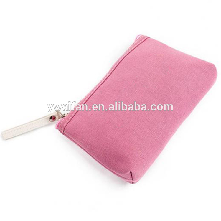Women Makeup Bags Canvas Printing Cosmetics Travel Lady Pouch Cosmetic Bag Make Up Case