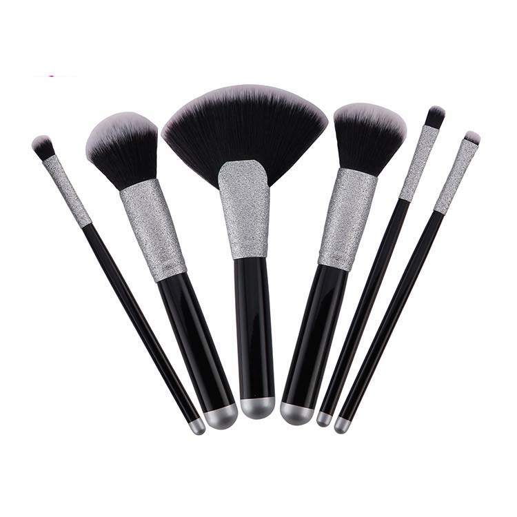 6 Pcs Hot Sale Private Label Wholesale portable Makeup Brush Set