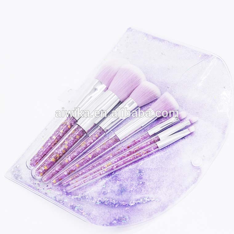 5 pcs Glitter Makeup Brush Brush Set Private Label