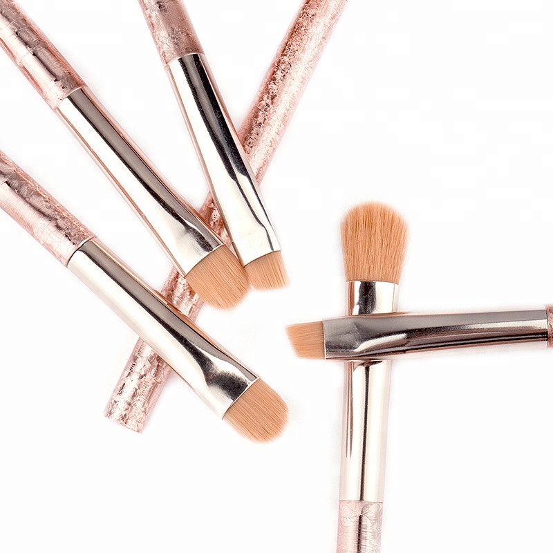 Flat Seamless Face Concealer Brush Metallic Makeup Brush