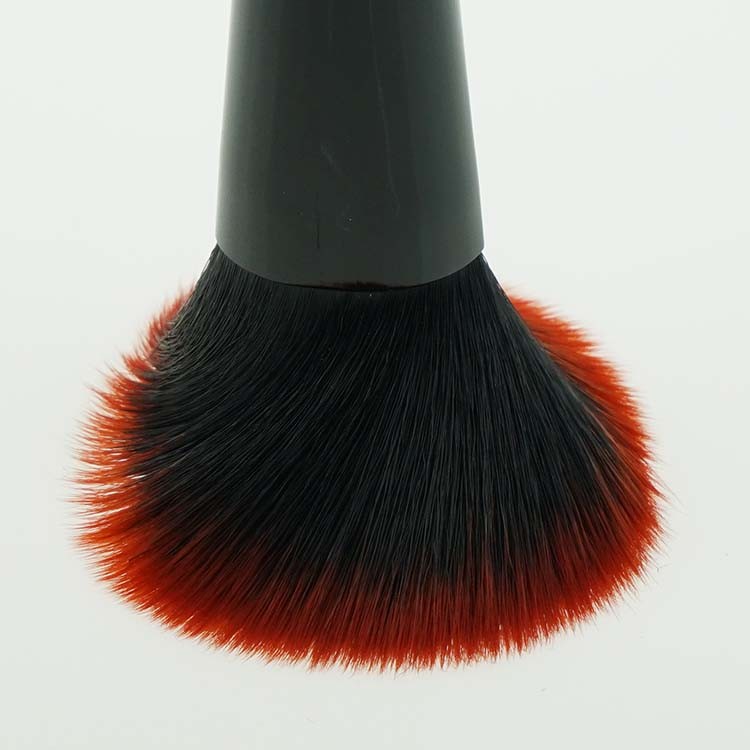 5 Piece Mini Small Black Brush Imported Wholesale Makeup Brush Set With Bag