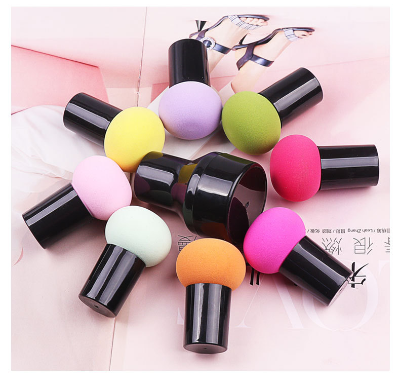 Mushroom powder puff powder sponge air cushion dry and wet double BB cream foundation mushroom head makeup tool