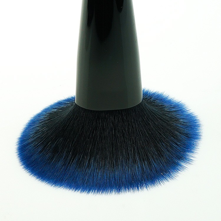 China makeup suppliers high quality synthetic hair plastic handle 12pcs cosmetic brush set