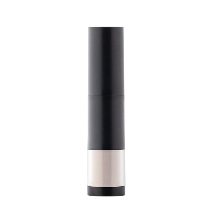 Synthetic Hair Plastic Handle Power Brush Refillable Dispensing Powder Makeup Brush