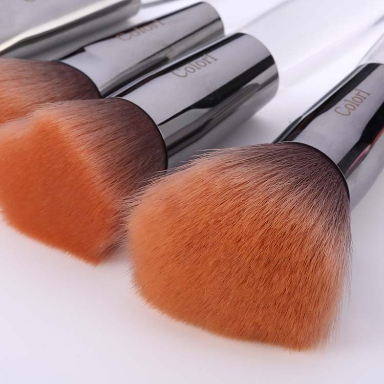 12 Pieces White Acrylic makeup tools free sample makeup brushes set