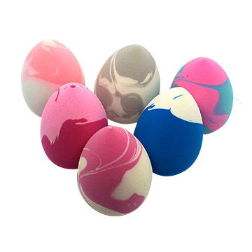 multi-color makeup sponge blender foundation essence marble beauty Flawless makeup sponge