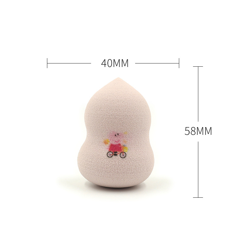 Cartoon Characters Cute Newly Design Foundation Puff Cosmetic Makeup Blender Sponge