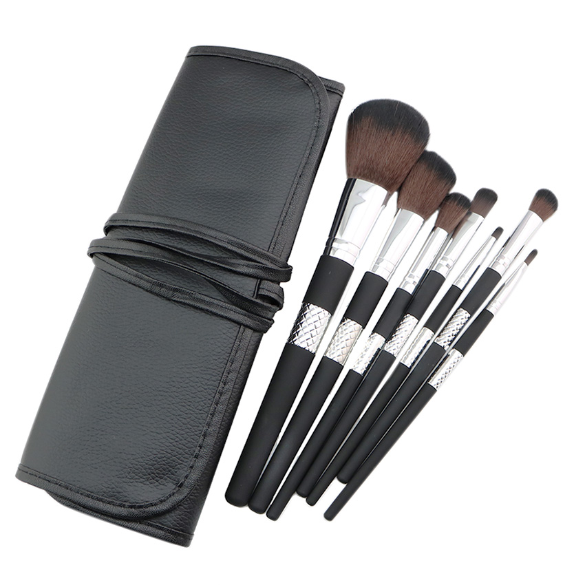 New Brand 7Pcs Private Label Cosmetics Brush Rose Gold Makeup Brush Set Wholesale Makeup Brush