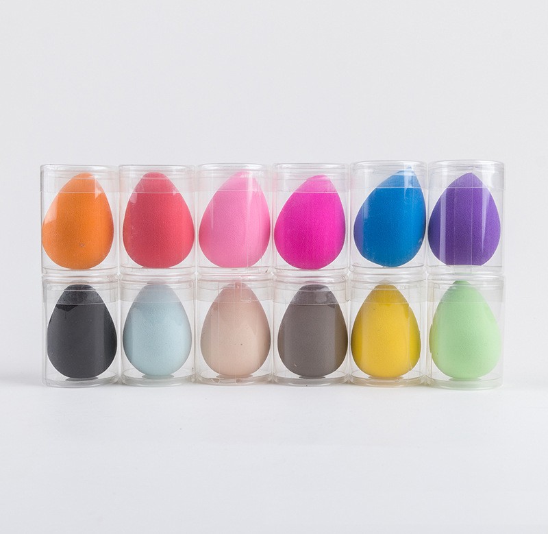 Makeup Sponge Beauty Cosmetic Puff Foundation Make Up Blender Black Powder Puff latex-free