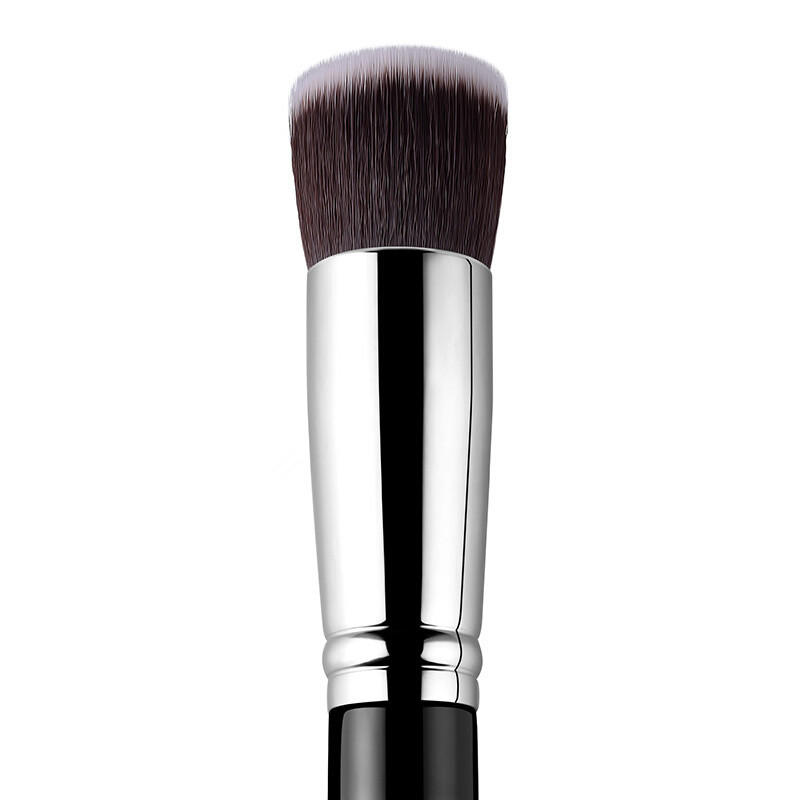 China Supplier Custom Logo Synthetic flat Big make up blush